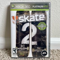 Skate 2 - Platinum Hits Edition (Xbox 360, 2009)
