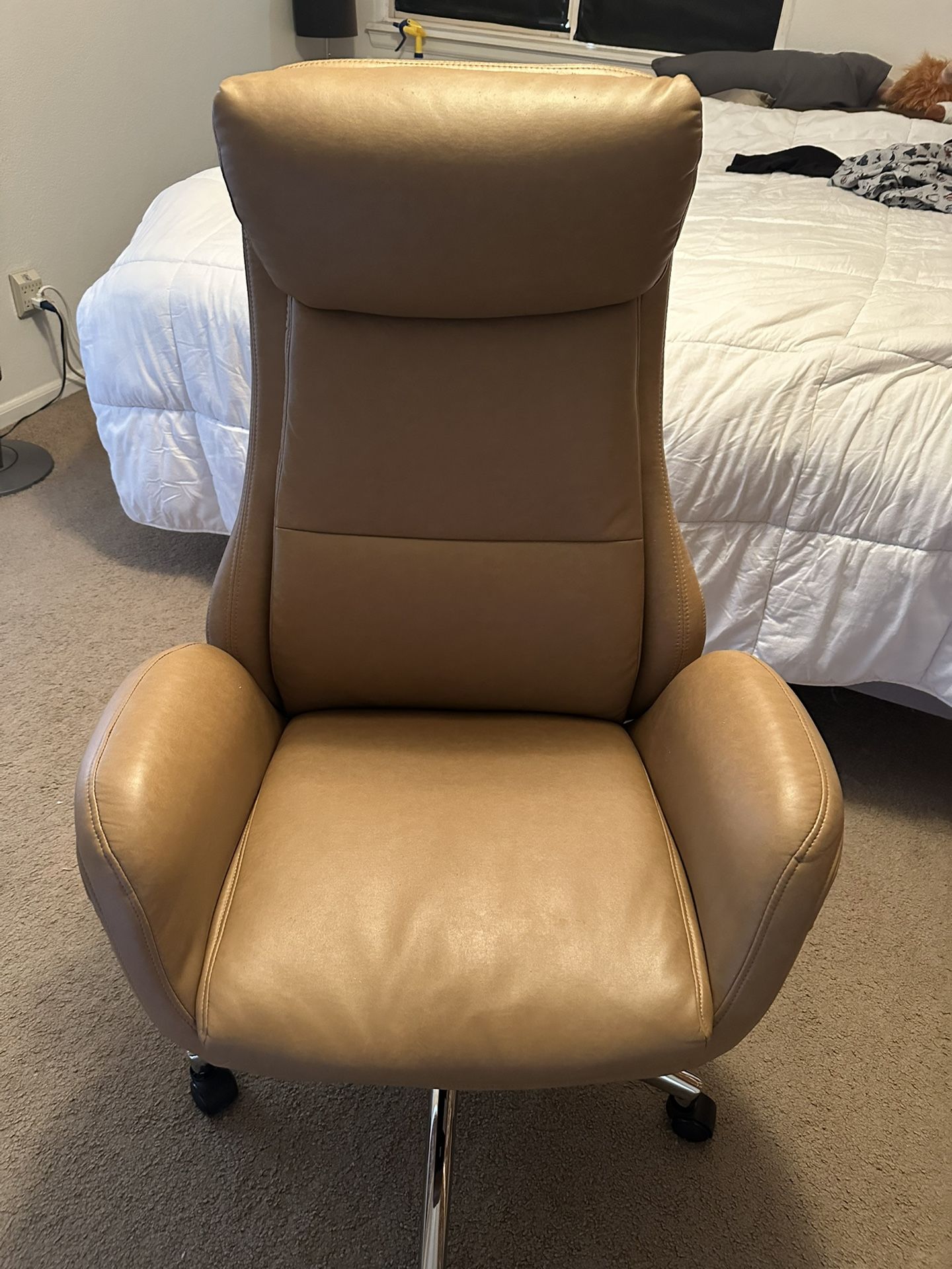High Back Desk Chair from Etsy