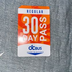 30 Day Buspass