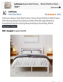 Queen Bed Brand New in box