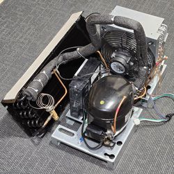 Embraco Refrigeration Condensing Unit R290 FMFT408U Compressor, Fan, Condenser