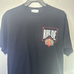 Rhude Men’s - Small - T-Shirt - Black/Red