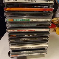 13 Cds Various Rock Roll Artists And Shelve