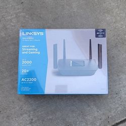 Linksys Ac2200 Wifi 5 NEW NEW NEW $70 FIRM