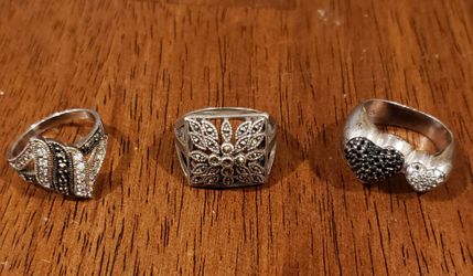 Silver rings