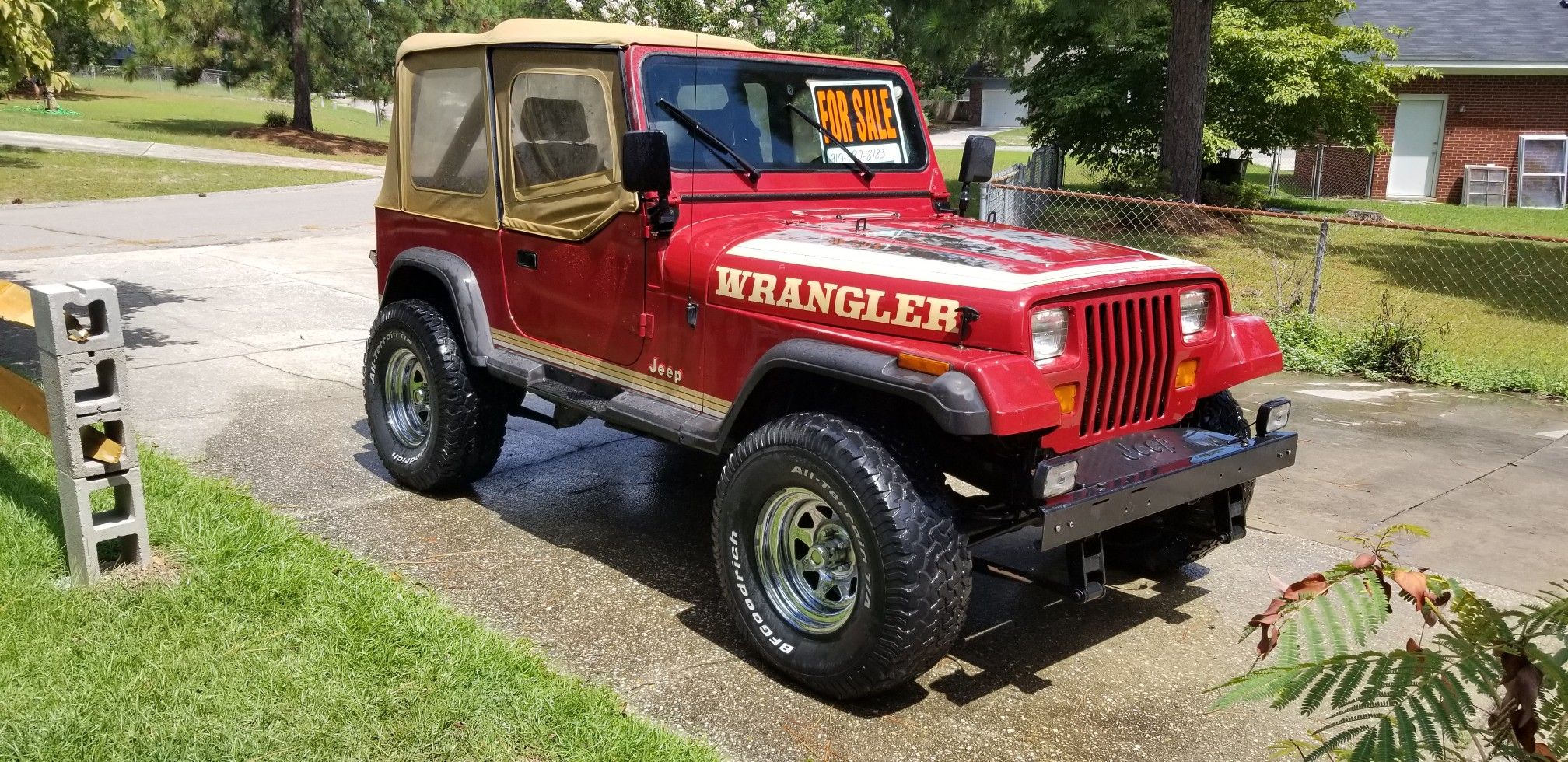 87 Jeep wrangler