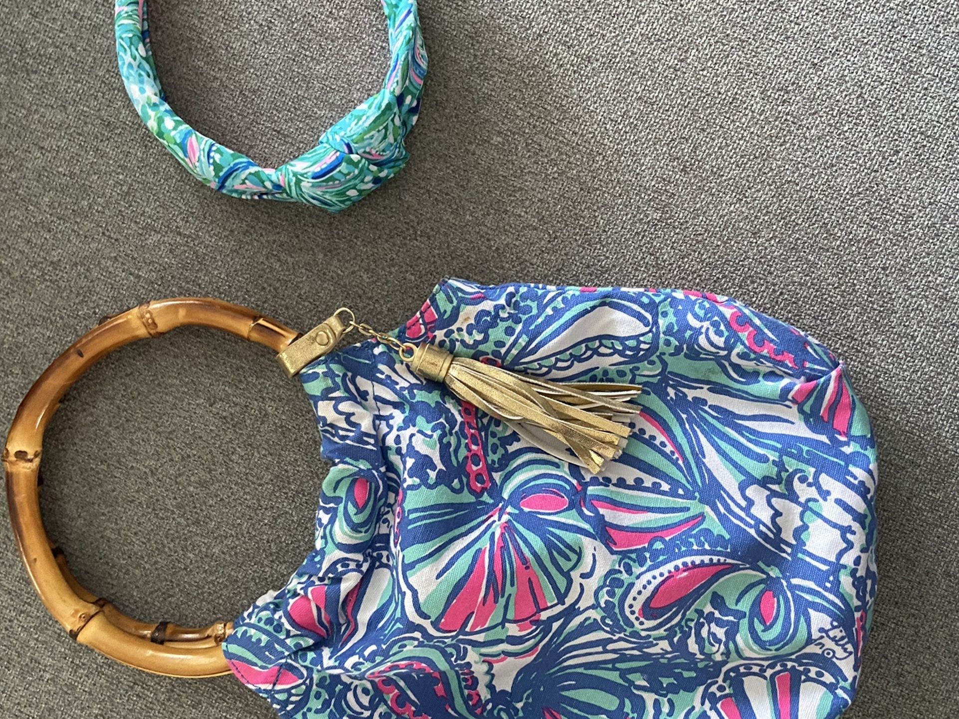 Lilly Pulitzer Bag & Headband