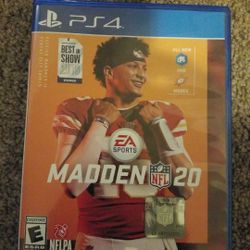 Madden 20 PS4