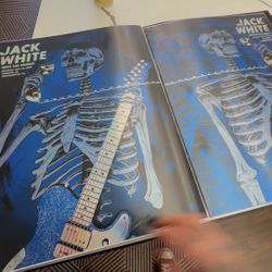 Jack white 2024-2025 Tour Posters. Regular And foils