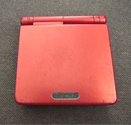 Nintendo Game Boy Advance SP Console System AGS-001 Red - Parts, Repair, AS-IS