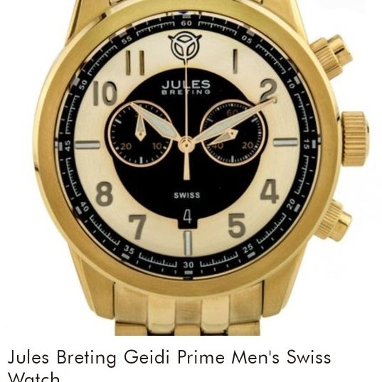 NEW Jules Breting Swiss Watch