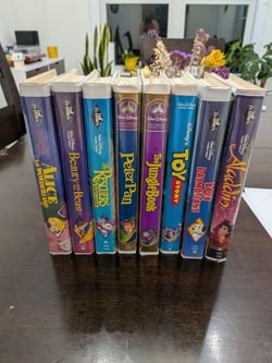 Disney VHS Lot - Black Diamond and Limited Edition
