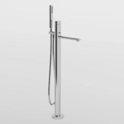 Gessi Ovale Freestanding Bath Mixer / Tub Filler 24964 - Black