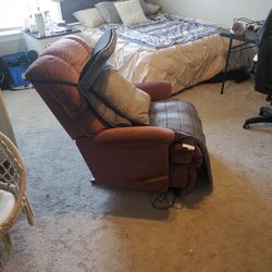 Lazboy Recliner & Heat/massage Pad Perfect Condition