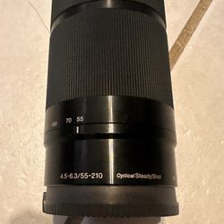 Sony 55-210mm/ 4.5-6.3 E Mount Lens OSS