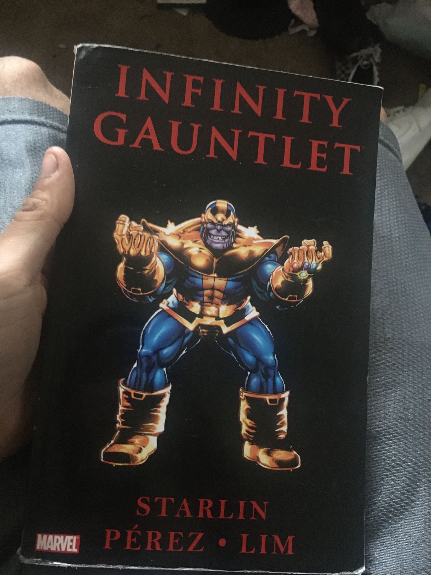 Infinity gauntlet comic