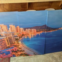 A Three Piece Painting 