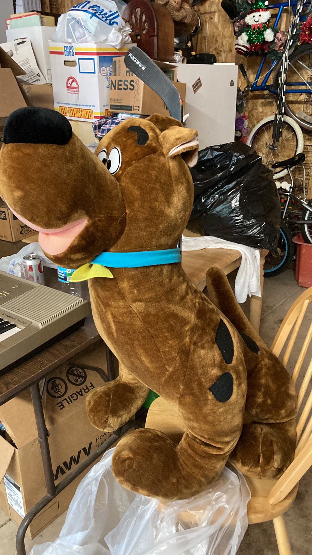 3&1/2” Tall Stuffed Scooby Doo 