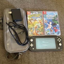 Switch lite - Gray - 2 games