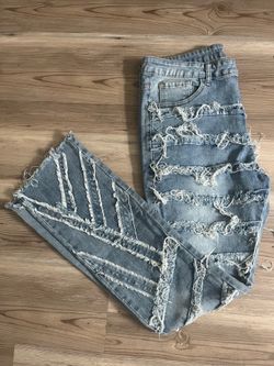 Stacked jeans
