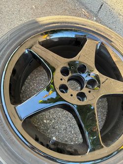 Racing 5 Spoke Wheels/Rims 5x100