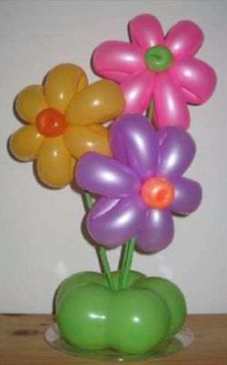 Balloon bouquets