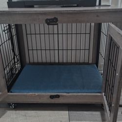 Small Dog Wood Crate