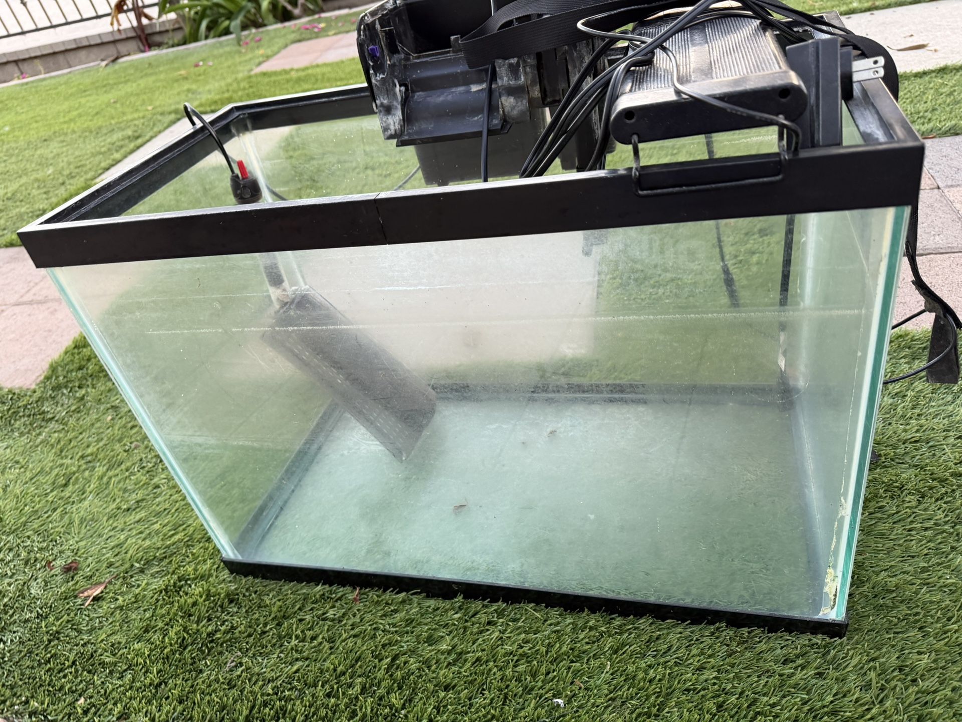 Fish tank And Filter Included