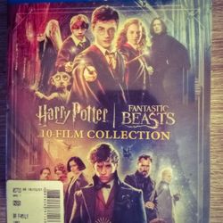 NEW Harry Potter/Fantastic Beasts 10-disc  Collection on Blu-ray 