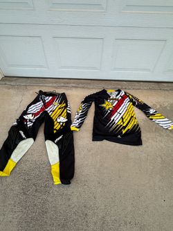 Kids motocross outfit set