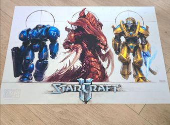 ✨ BLIZZCON 2019 Anaheim 💫 Star Craft Rare Poster🌟 Mr Jack 13🌟