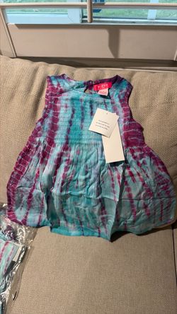 U-Knit Tie-Dye Girls Dress with Tags size 4T
