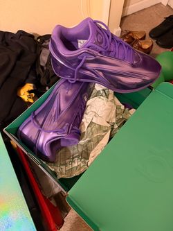 Nike KD Basketball Sneakers Purple size 12