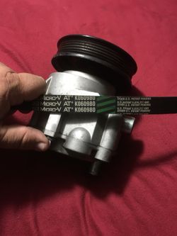 Pollution pump and belt 1995 f150 4.9L