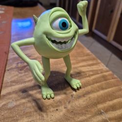 Monsters Inc. Mike Wazowski McDonald's Happy Meal Figure 5" Tall