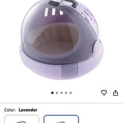 99% new, only used once. Richell Space Capsule Pet Carrier & Bed, Travel Carrier for Small Dog,cat