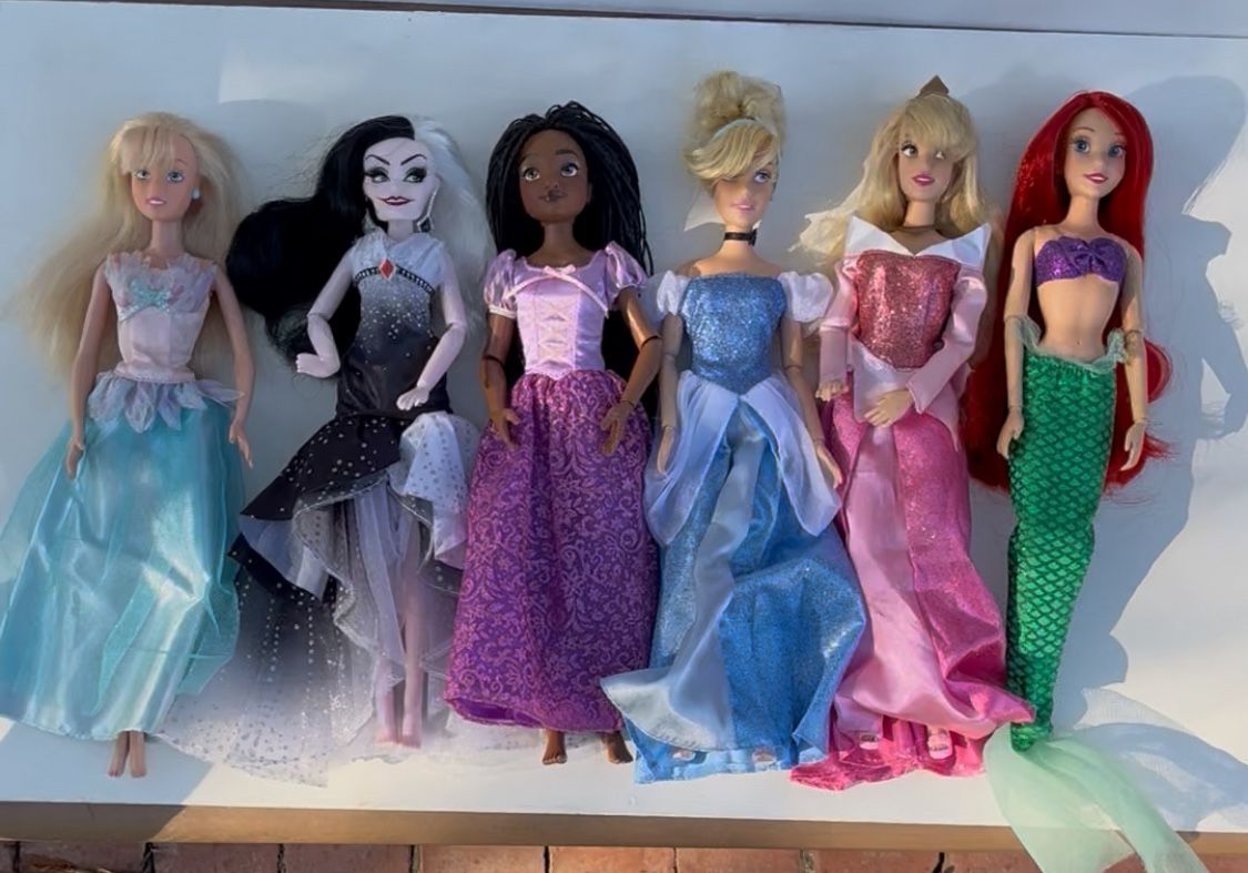 Disney Doll Princesses Lot