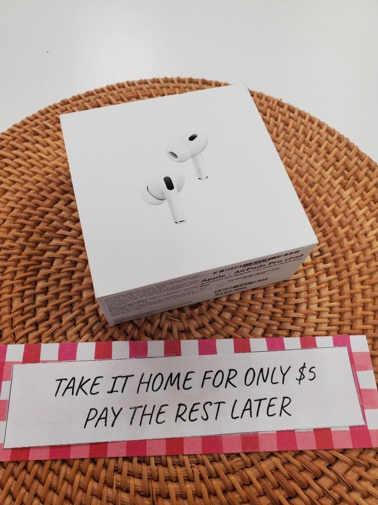 🎶 Apple AirPods Pro 2nd Gen with MagSafe Case (Brand New) – Save $30 Instantly! $1 Down Option with 1 year Coverage