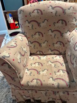 Unicorn kids chair