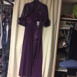 Used once long evening dresses with jacket