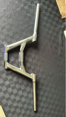 New Chrome 6 Piece Bmx Handlebars