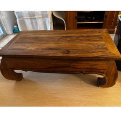 Wood Coffee Table 