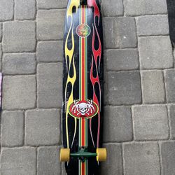 Paradise Longboards 4’7 “Kicktail Rasta Hotrod” Longboard