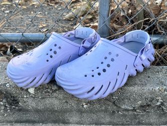Echo Crocs “Mystic Purple” size 10M/12W