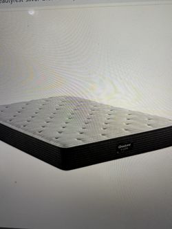 Queen Mattress Beautyrest Silver