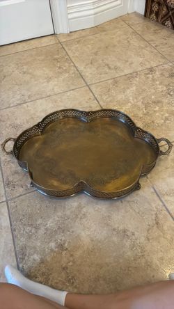 Vintage Brass Tray
