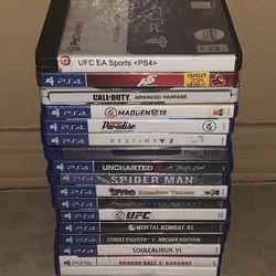 PlayStation 4 Video Game Collection PS4