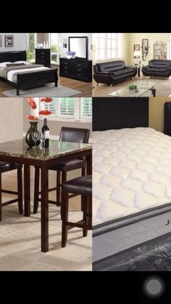 3 ROOM PACKAGE DEAL,ALL FURNITURE NEW & AFFORDABLE