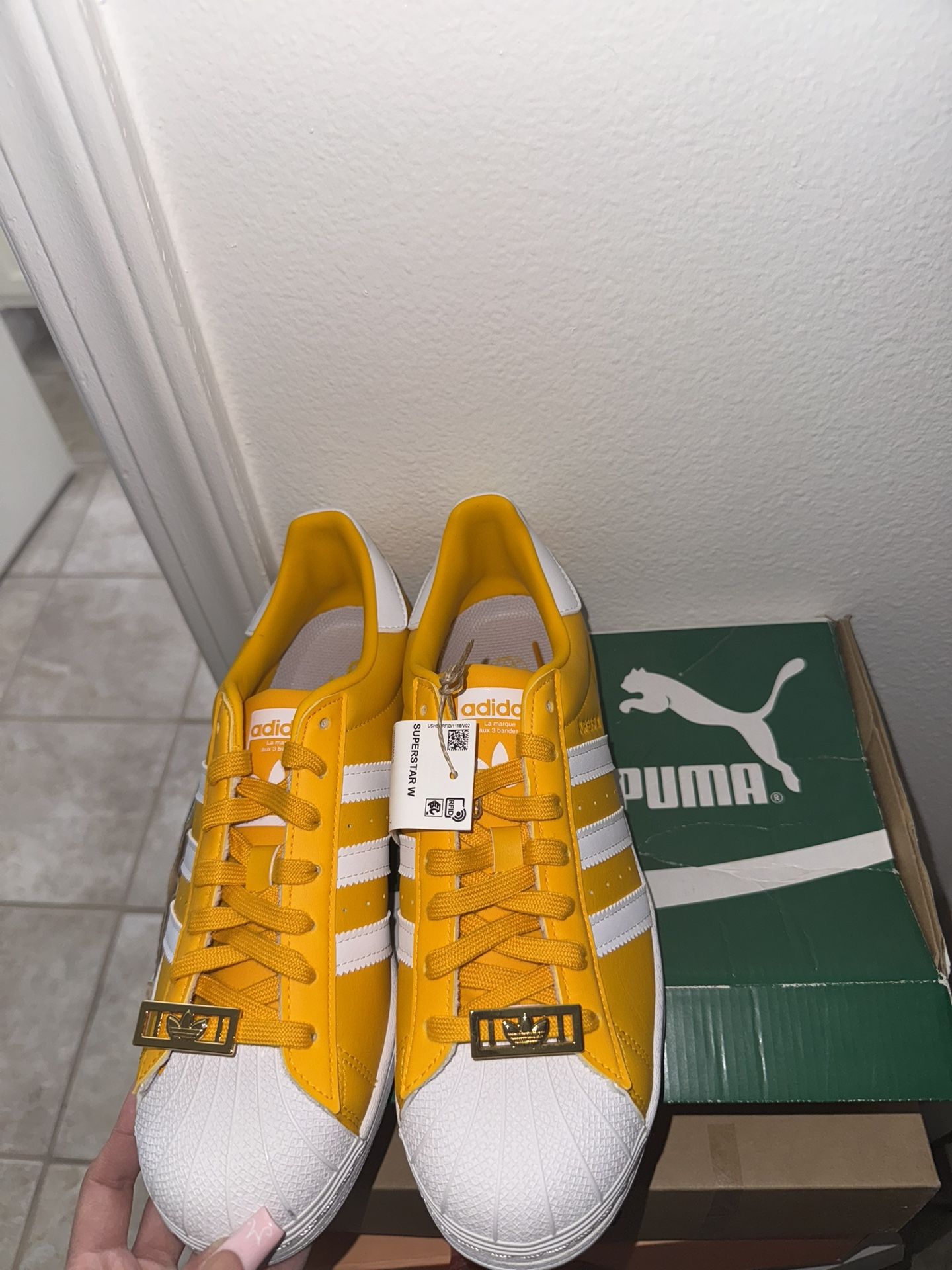 Men’s Yellow Adidas 