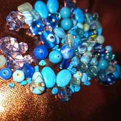 Multi-colored Glass Beads